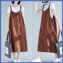 편한 무지디자인 점프수트 멜빵룩 멜빵원피스 치마 점프수트치마 코디 캐쥬얼룩