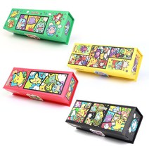 포켓몬 지함필통 4개세트 어린이 초등학생 필통 하드케이스 학교 준비물 입학 선물 캐릭터 굿즈