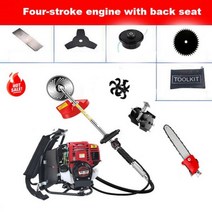 미니관리기 소형 텃밭 경운기 농업용 91 신제품 백팩 브러시 커터 잔디 스트로크 35 가솔린 엔진 트, 01 35