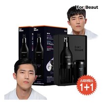 [포뷰트] [1+1] 남자 헤어왁스 스피어 왁스세트 (본품+리필), 종류:프리즈 / 옵션2:포마드