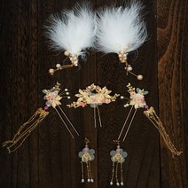 예쁜 개량 생활 계량 한복 Yuechan -made 여성 Wei 여름 요정 공기 우아한 슈퍼 요정 개선 고대 의상 풀 세트