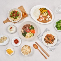 [풀무원] 디자인밀 건강한 도시락 정성한상 1주/5일_사무실, 없음