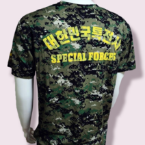 특전사티셔츠 ROKA 티 로카티 밀리터리 디지털 쿨 반팔티 국산 군인 군용