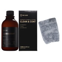 더클래스 인테리어 클리너 클린앤코트 자동차 레더 실내 가죽 시트 세정제 코팅제 500ml
