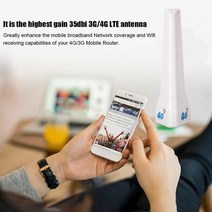 3G 4G LTE 안테나 29dBi 셀룰러 모바일 네트워크 증폭기 실내 장거리 와이파이 라우터 모뎀 부스터 TS9 CR, 03 SMA Male