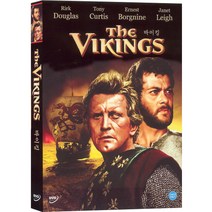 DVD 바이킹 (The Vikings)-커크더글라스. 토니커티스. 어네스트보그나인