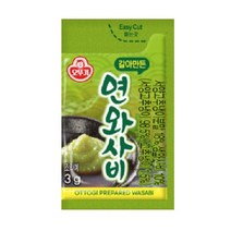 오뚜기 갈아만든 연 와사비 3g 일회용 빠른배송, 200개