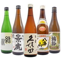니혼슈 니가타 명주 엄선 5병 마시기 비교 세트 쿠보타 야카이산 미도리가와 쓰루 나이 에치노 경 호랑이 720ml×5병 아버지의 날경로의 날퇴직환력희수]