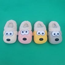 이탑 가족커플신발 아동용 EVA 띠용이 기모 강아지 털실내화 샌들 [170-270]