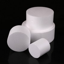 케이크 모형 케익 스티로폼 원형 높이 6cm, 6호-지름32cm-높이6cm