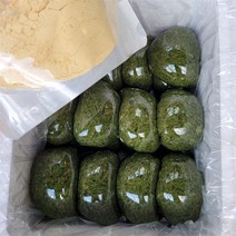 무염 무당 현미 쑥인절미 2KG (20조각), 1박스