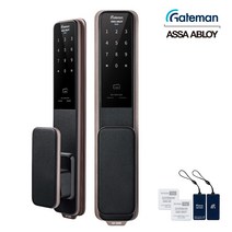셀프 게이트맨 푸시풀 디지털도어락 GP-500R, 04_시공포함 GP-500R+보강판