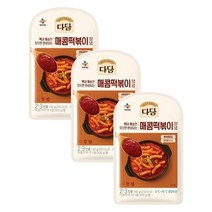 CJ 장 다담 매콤 떡볶이양념 된장찌개 집된장 홈쿡 140g 3개 1세트, 13세트