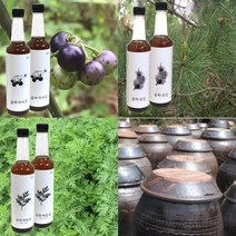 전통 발효 까마중효소 솔잎청 몸에좋은효소 액상발효효소, 솔잎 효소 500ml