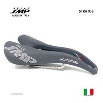 새 제품 2023 Selle SMP STRATOS 안장: 회색 - 이탈리아산!