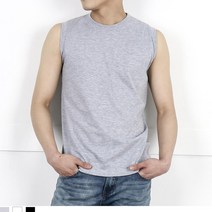 남성 대학생 출근 민소매 나시 면 티셔츠 봄가을코디 롱슬리브 스탠다드티 이너웨어 남친룩 라운드상의
