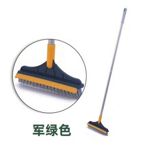 창문청소로봇 유리창청소기 아파트창문청소 유리창로봇청소기 습식청소기 2In 1 바닥 스크럽 브러시 긴 손, 01 B_01 110x23CM