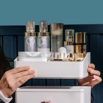 똑소녀 필요한 만큼 쌓아서쓰는 다용도 미니 서랍 정리함, 오렌지