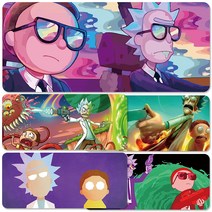 YN 릭앤모티 마우스패드 장패드 모음 게이밍 캐릭터 애니 굿즈 주문제작 rick and morty 스너플스, 사이즈 900x400mm 두께4mm, 옵션39 릭앤모티 마우스패드 장패드