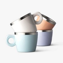 JVR 스텐 밀키 머그 2P SET, 상세설명 참조, E 핑크/퍼플