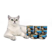 동동이네 고양이간식 쉬바캔 디럭스 참치 슬라이스 85g 기호성 좋은 고양이 간식 추천, 5개