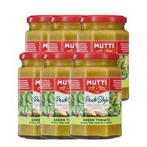 무띠 페스토 스타일 그린 토마토 280g Mutti Pesto Style Green Tomato, 6팩, 6개