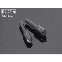 HSS-티타늄 카운터 싱크 디버링 모따기 드릴 1/4 육각 생크 테이퍼 홀 커터 헤드 전동 공구, [13] D1