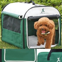 접이식 소프트 켄넬 소형 (46*36*40) 이동강아지집 애견동물 게이지 강아지가방