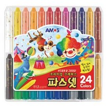 아모스 파스넷 24색/878680/크레용/크레파스