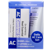 [닥터에스떼] 리얼 AC 컨트롤 프로그램 SET ( AC컨트롤 스왑 50매+AC컨드롤 로션 60ml), 1개