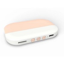 신제품 골전도 블루투스 스피커 크리에이티브 기프트 카드 소형 오디오 화이트 소음 수면 악기 디자인, 4