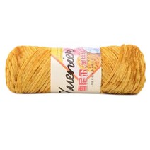 100g Chenille Velvet 원사 Wram 단색 손으로 짜여진 두꺼운 크로 셰 뜨개질 스레드, 하얀색