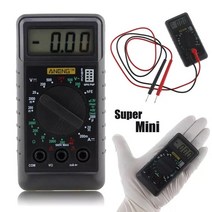 멀티미터 측정기 전류 접지 전기 테스터기 전압 추천 Voltmeter Digital Multimeter Ammeter Ohm Meter Mul, 05 DT182 black
