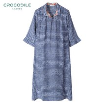 크로커다일레이디 크로커다일레이디 도트 인견 원피스_CLAMOP506