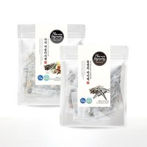 해통령 야채 해물 + 통멸치 다시팩 150g 2종 기획 세트