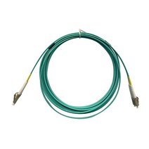 Monoprice OM4 광섬유 케이블 - 5미터 - 아쿠아 LC/LC UL 50/125 멀티 모드 10GB OFNR 코닝 높은 처리량 엔터프라이즈 네트워크용, 5 Meter