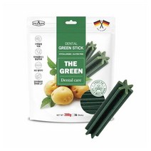 NEW 더그린 덴탈 껌 그린 스틱 36p 치석 제거 입 냄새 감소 그레인프리