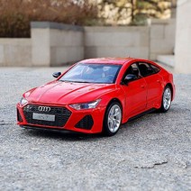 BMW z4 m40i 아우디 R8 페라리 오픈카 스포츠카 자동차 모형 다이캐스트, 단일사이즈, 아우디 RS7 레드