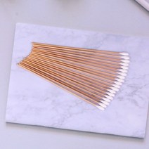 지지배 15cm 순면 자작나무 긴 면봉 100개입 6팩