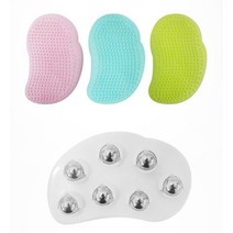 근육뭉침 지압 경락 핸드마사지기 2개 허리 마시지기 목 발마사지 다리마사지 붓기빼기 하체붓기 롤링 복부