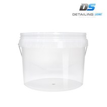 디테일링썸 투명 세차 버킷 7L, 캡뚜껑 선택함
