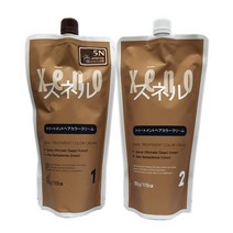 뉴겐 Xeno 제노 스넬 트리트먼트 칼라크림 500ml, 5C-쿠퍼브라운