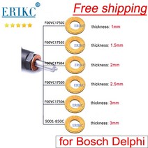 f00vc17503 f00vc17506 bosch delphi 분무기용 디젤 인젝터 구리 심 f00vc17505 노즐 구리 와셔 f00vc17504 개스킷, 06 F00VC17506 3mm