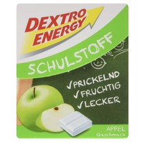 덱스트로 에너지 미니 포도당 캔디 50g 8팩 애플 Dextro Energy School Material Dextrose Apple Flavor, 8개