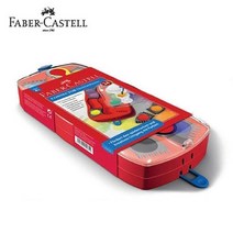 PGM1*^몰파버카스텔 커넥터수채물감 24색 미술 교육용 학생 세트 교구 그림 화물감 학습용^*1췤pgm, a^^*옵션없슴