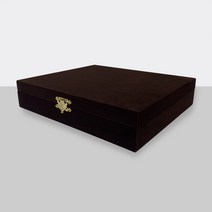 고급 벨벳 감사패 케이스 (브라운) 상패 공로패 세무 우단, 브라운