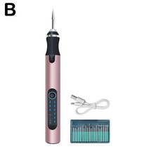 Electric Engraver Pen Mini Grinding Machine Portable Engraving For Scrapbooking Tools Stationery Diy, 02 B