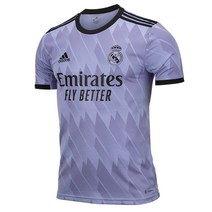 아디다스 레알 마드리드 2223 어웨이 유니폼 반팔 티셔츠 H18489