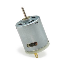 dc 모터 소형 마이크로 365 카본 브러쉬 12v 17v 24v 28000rpm 고속 강한 자기 diy 히트 건 헤어 드라이어 장난감 모델, 없음