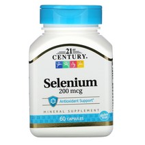 122017 21st Century 셀레늄 200mcg 캡슐 60정